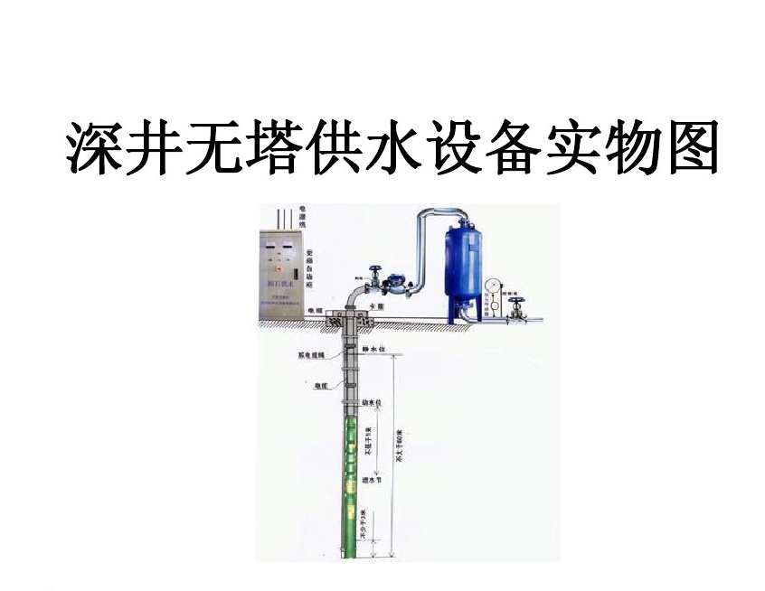 滨州北海区井泵无塔式供水设备